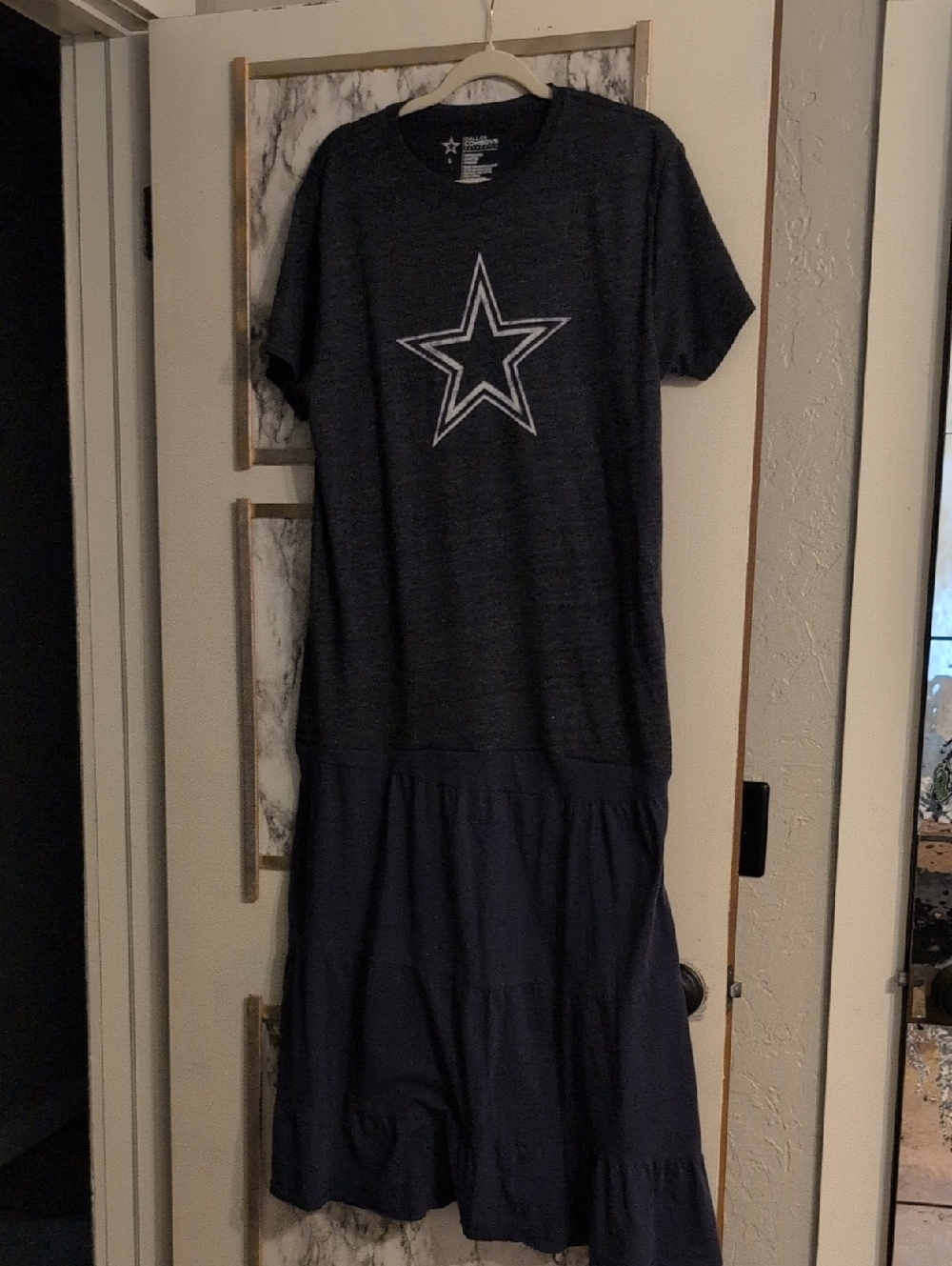 NFL Dallas Cowboys Navy and White Logo Tee